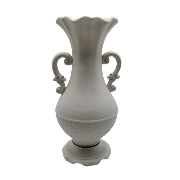 Capodimonte Style Floral Porcelain Vase 5" - Picture 3 of 10